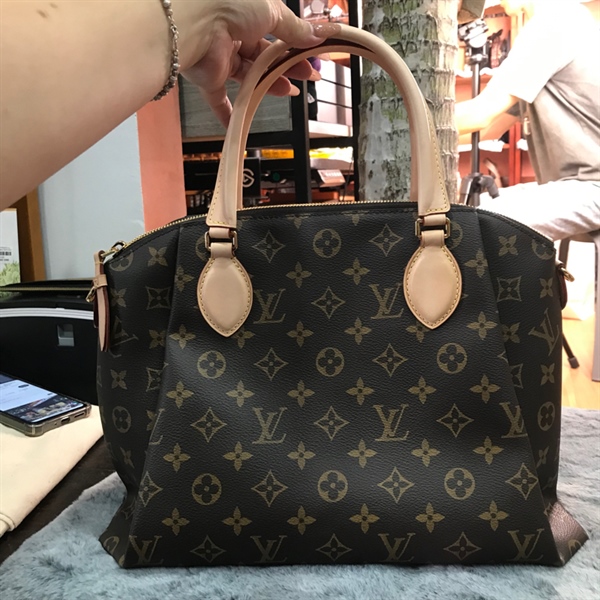 Túi LV hoa nâu size 34cm++