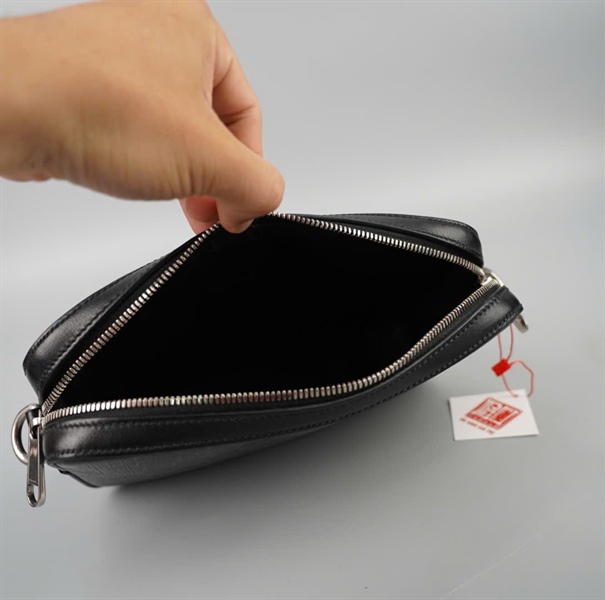 Túi GG clucth màu đen 2 strap sz24 (BQ) KG+