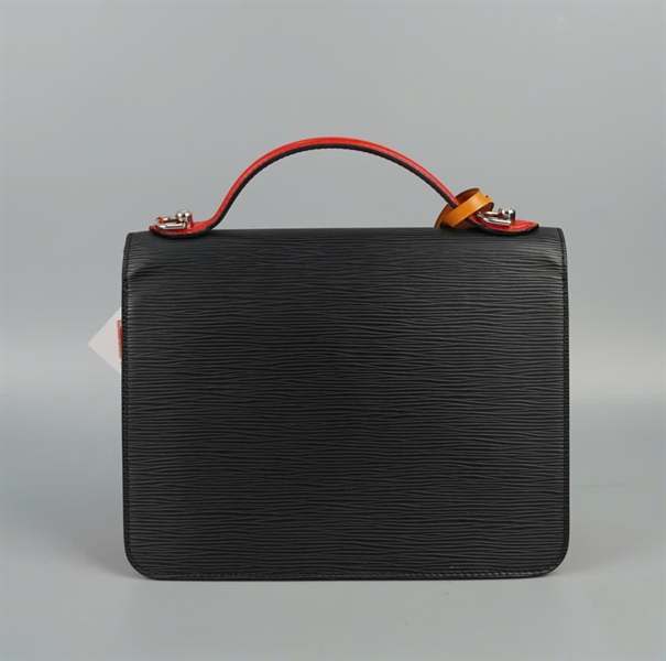 Túi LV Neo Monceau đen strap xanh dương sz24 (HC)+