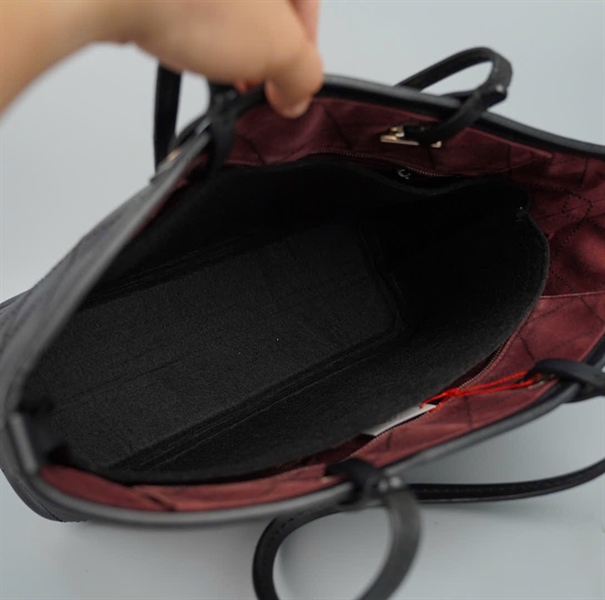 Túi Chanel tote đen (19255698) có lót form sz32 KG+