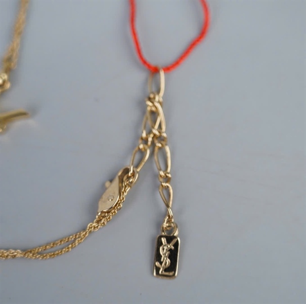 Dây chuyền YSL vàng KG+