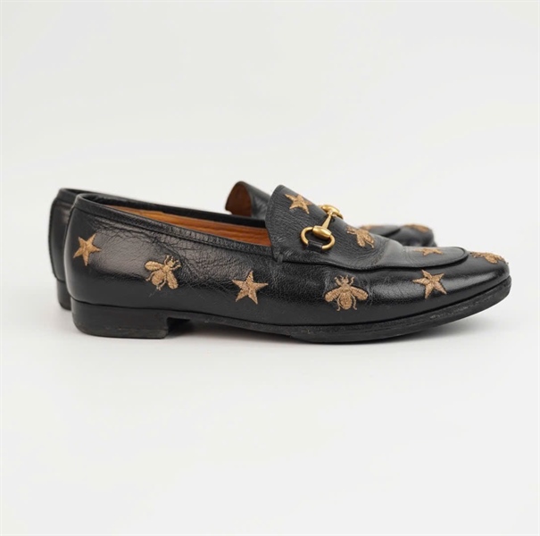 Giày Gucci đen con ong size 38 KG+