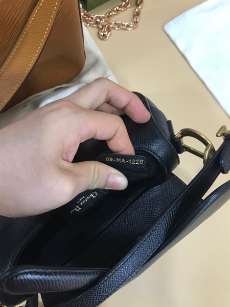 Túi Dior Yên Ngựa Đen+