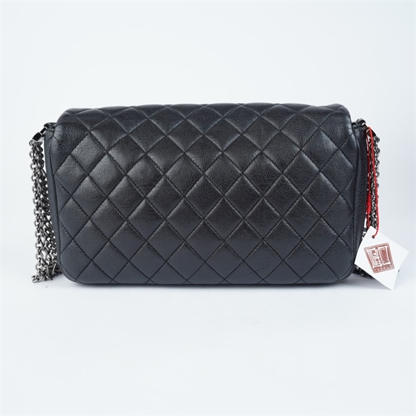 Túi Chanel Quilted Multi đen (19585797) sz25 (A-T) KG+