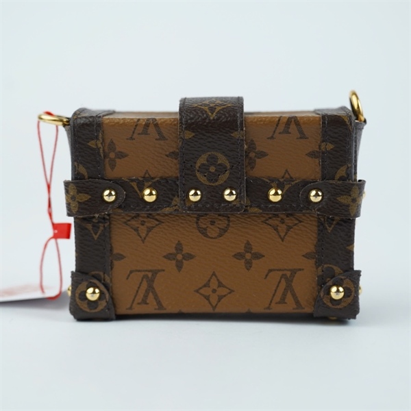Túi LV Trunk hoa nâu mini sz10 (BQ) KG+