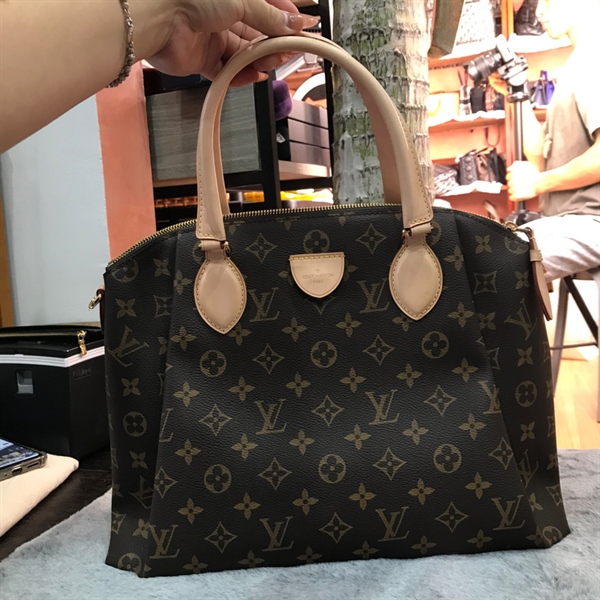 Túi LV hoa nâu size 34cm++