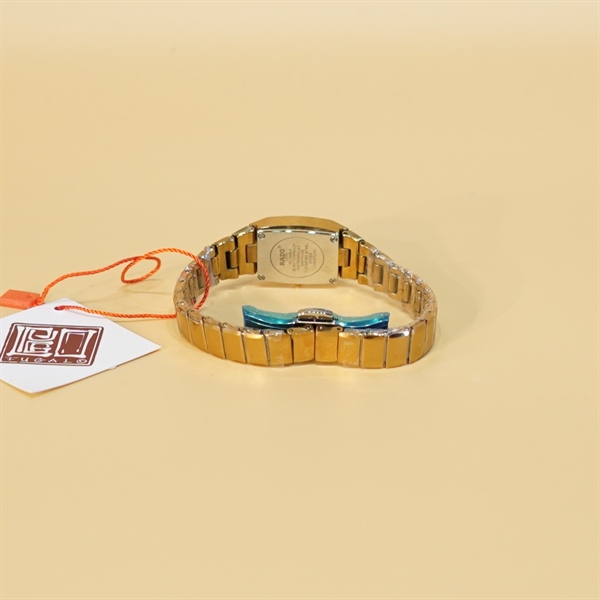 Đồng hồ nữ Rado mặt vuông dây vàng đồng KG+