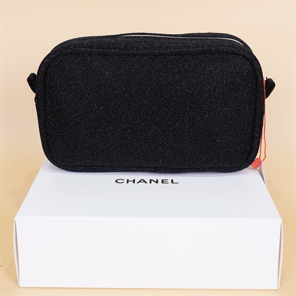 Túi Chanel đen lấp lánh KG+