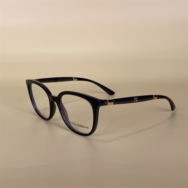 Kính D&G gọng đen vàng KG+