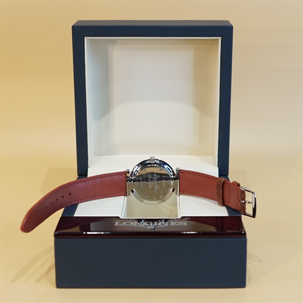 Đồng hồ nam Longines dây da báo KG+