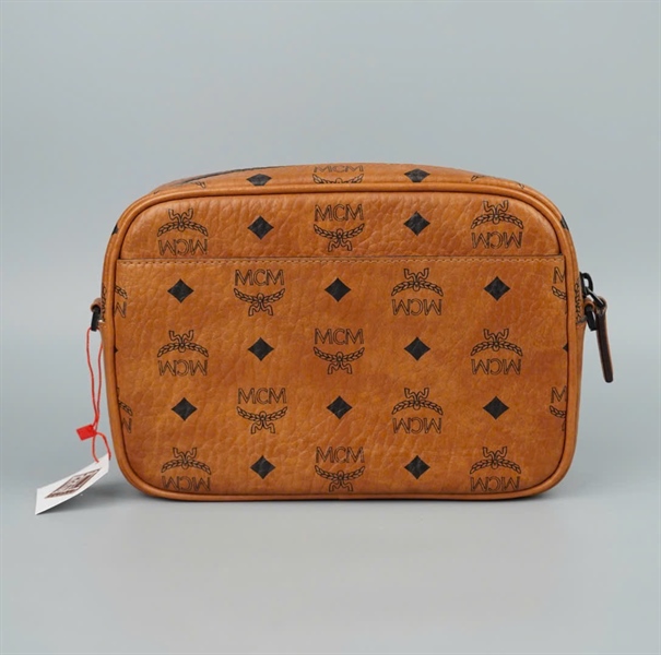 Túi MCM nâu in hình sz22 +