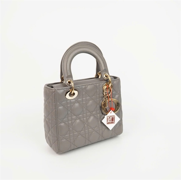 Túi Dior Lady màu xám szS ( HC) (18-MA-0139) +