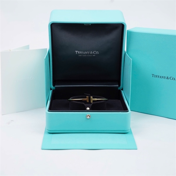 Vòng tay Tiffany&co vàng sz17-18 (A-T) KG+