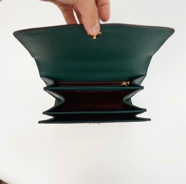 Túi GG Zumi xanh rêu 24cm +