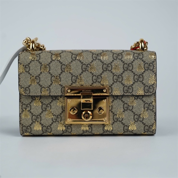 Túi GG Padlock xám kèm ví (409487-562600) (A-T) KG+