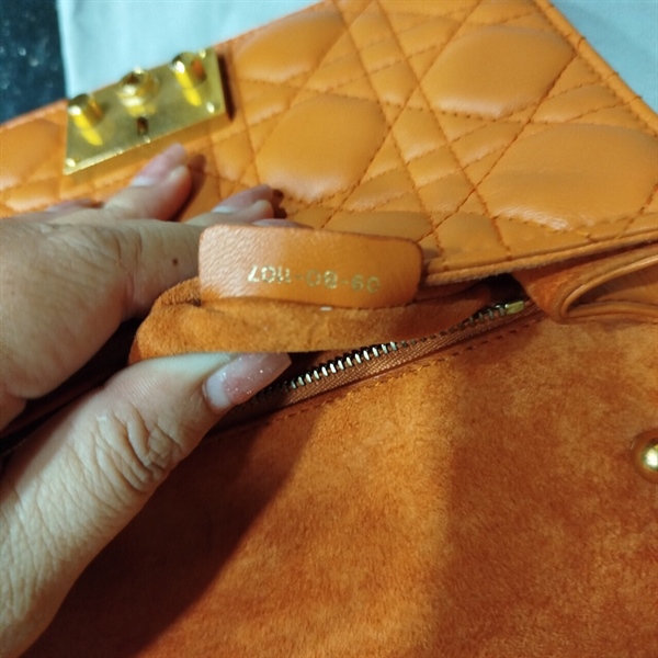 Túi Dior Da mềm Cam+