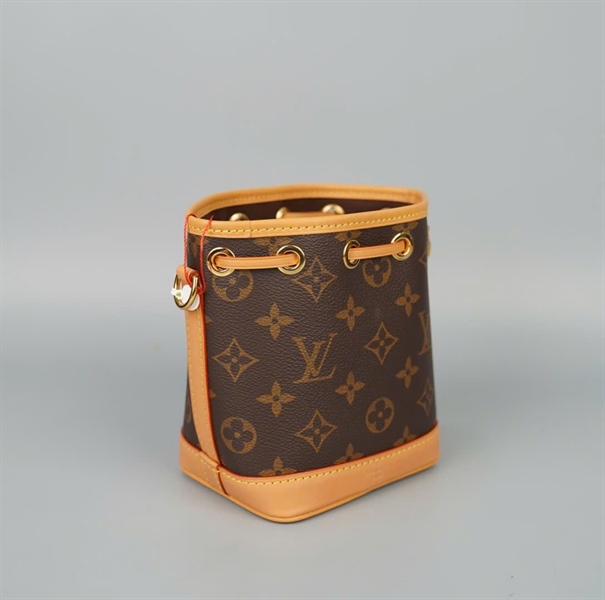 Túi LV nóe hoa nâu 2strap sz12 (ALT) KG+