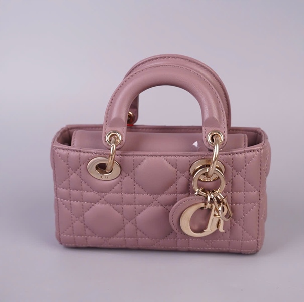 Túi Dior Lady Joy tím (10-MA-1202) sz16 (BMC) KG+