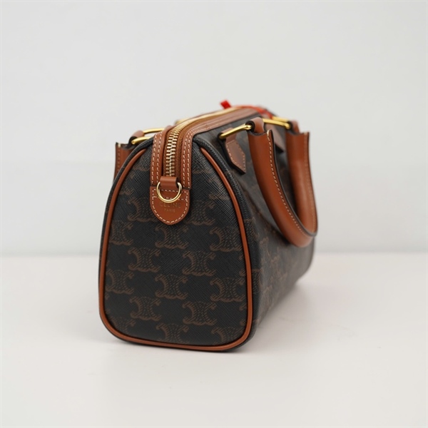 Túi Celine Boston nâu sz20 (A-T) KG+