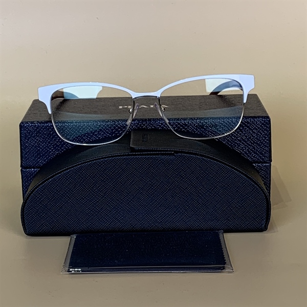 Kính Prada Gọng Trắng Đỏ KG+