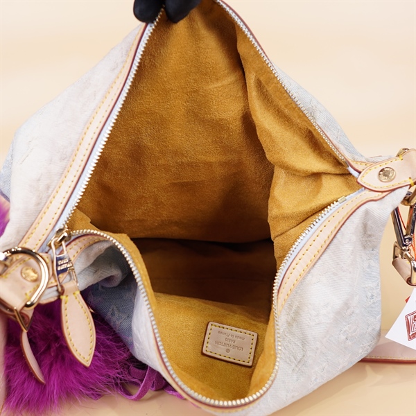 Túi LV Jean Xanh Kèm Charm+