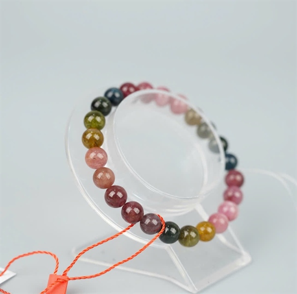 Vòng tay thạch anh tóc đa sắc (DBG) +