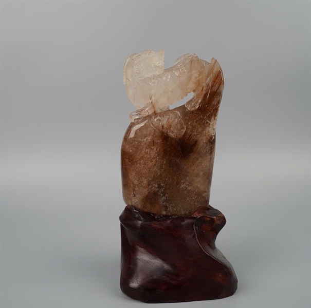 Tác phẩm cụ tỳ hưu tóc nâu (838858) KG+