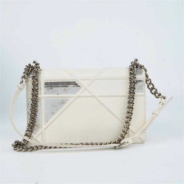 Túi Dior Diorama trắng (09-BO-0155) sz25 +