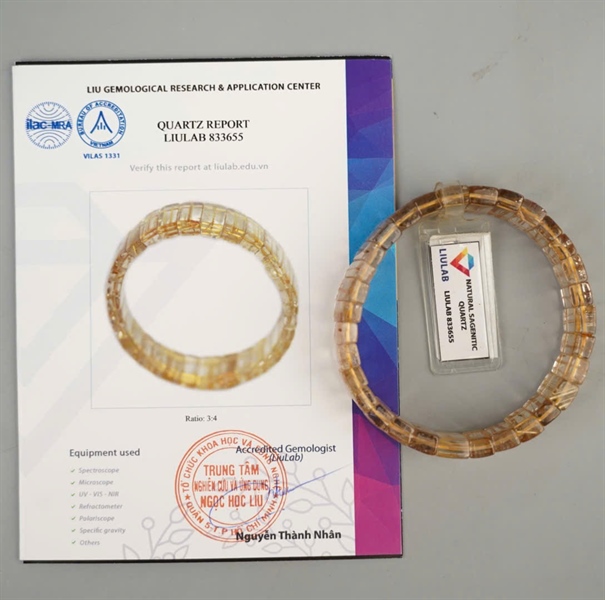 Vòng bản trúc tóc vàng 833655 KG+