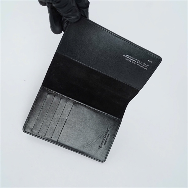 Ví Off-White đen gập 2 (TH) KG+