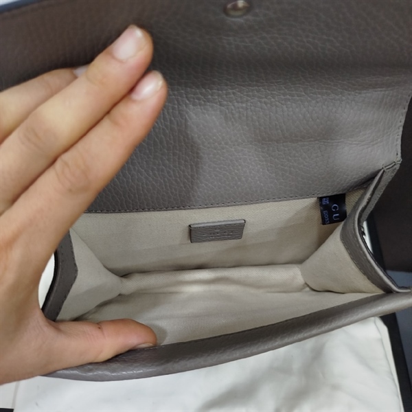 Túi GG Đầu Rồng Xám +