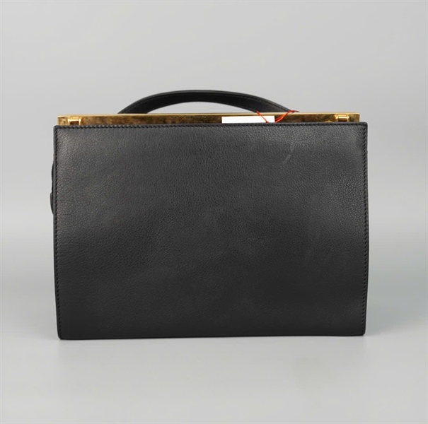 Túi Fendi đen sz25 KG+
