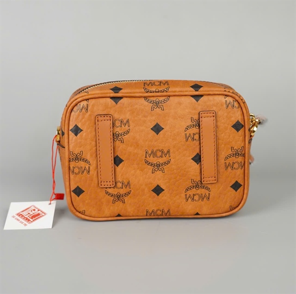 Túi MCM đeo chéo nâu sz17 KG+