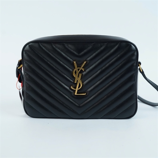 Túi YSL Loulou Camera đen kèm champ (FLV715232-0323) sz23 KG+