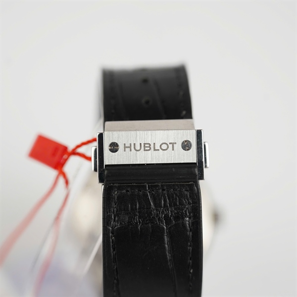 Đồng hồ Hublot mặt đính đá dây đen (1198318) sz42 (HC) KG+