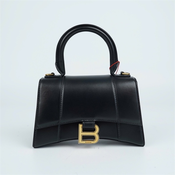 Túi Balenciaga Hourglass đen sz19 (MV) KG+