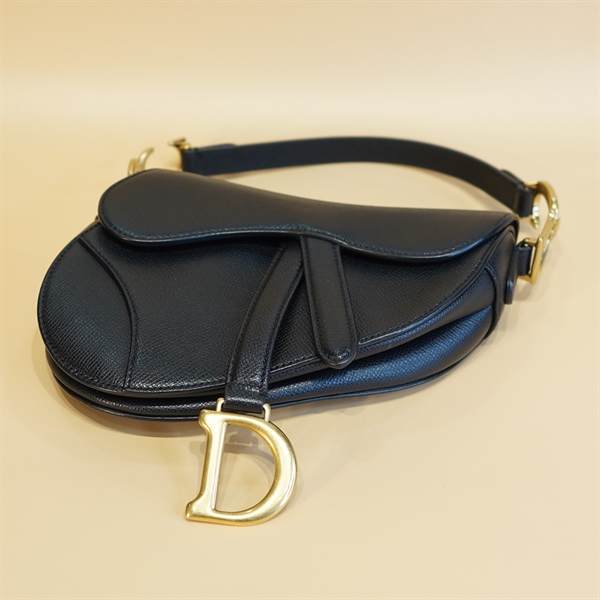 Túi Dior yên ngựa đen +