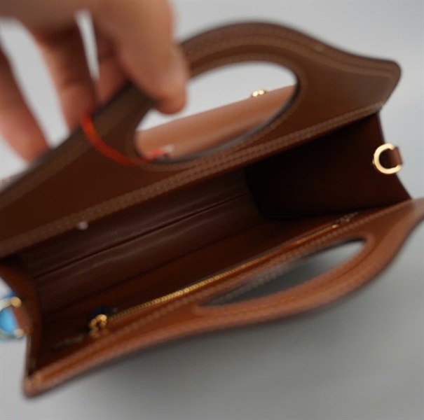 Túi BBR handle màu nâu sz23 KG+