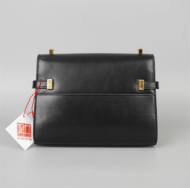 Túi YSL đen bóng sz19 (BQ) KG+