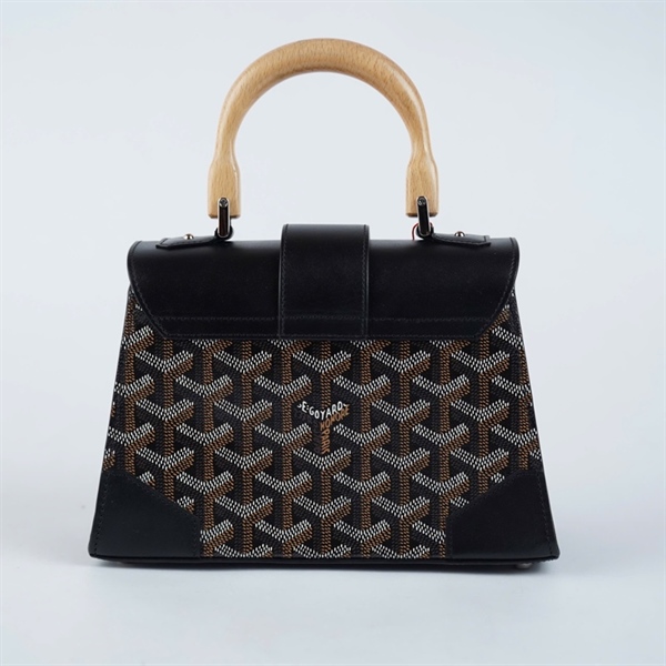 Túi Goyard Saigon Handle đen sz21 KG+