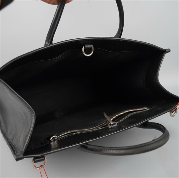 Túi GG tote đen 674155493492 sz36 KG+
