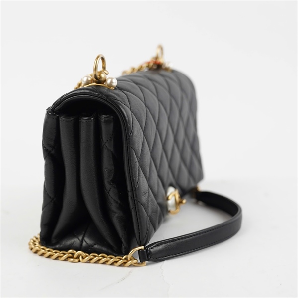 Túi Chanel Woc đen (28660288) sz23 (HN) KG+