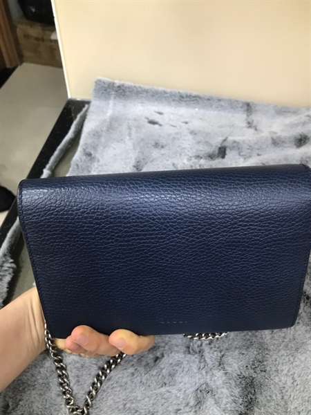 Túi GG Đầu Rồng Xanh Đen+