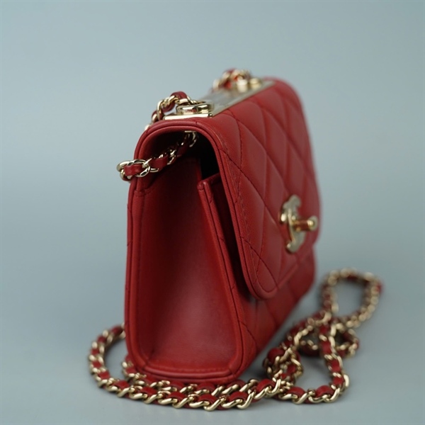 Túi Chanel trendy đỏ (26705690) sz11 (LN) KG+