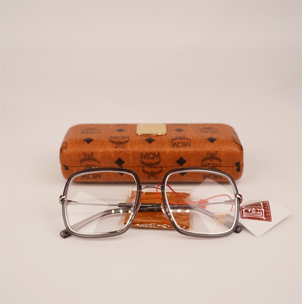 Kính MCM gọng vuông xám bạc KG+