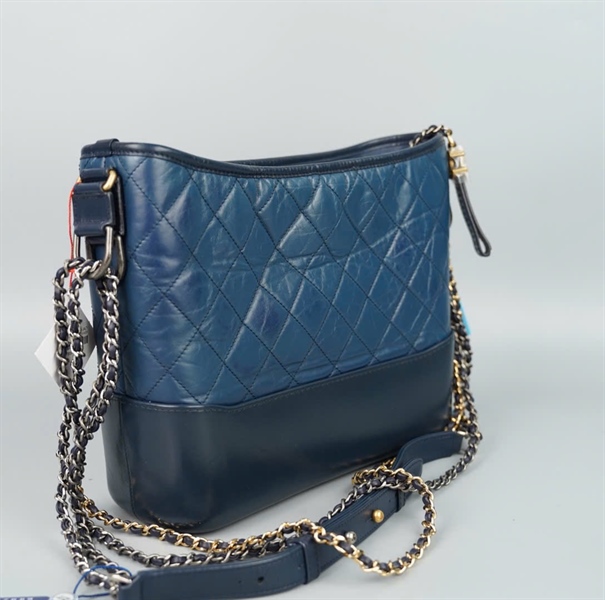 Túi Chanel Gab xanh (ALT-Tag) (27198816) sz26 KG+