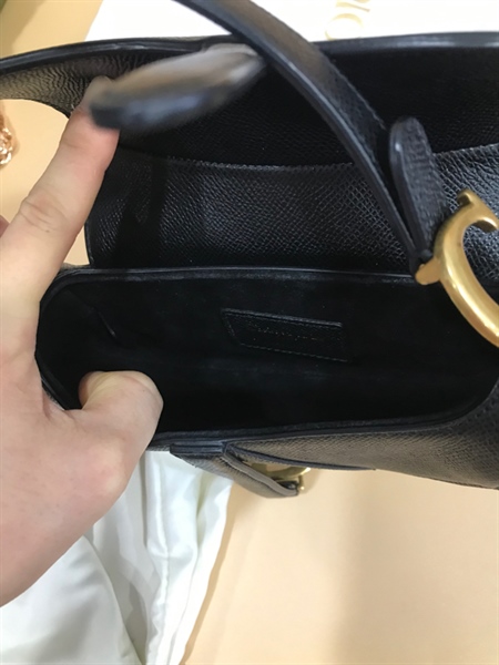Túi Dior Yên Ngựa Đen+