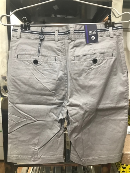 Quần Short DGC Nam Kaki Size 30 KG+