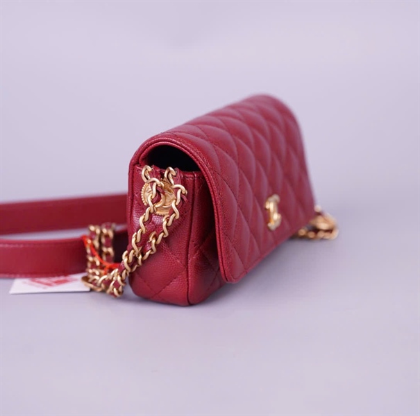 Túi Chanel Woc đỏ (JG27U54A) sz17 +
