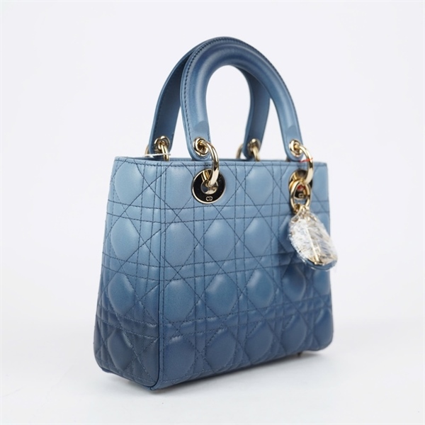 Túi Dior Lady xanh ombre (18-MA-1220) szS (LTB) KG+